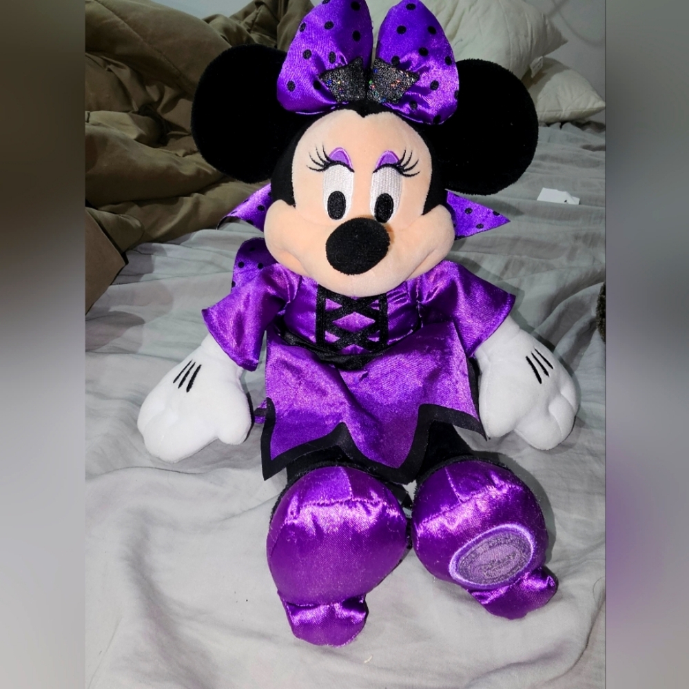 Disney Mickey Mouse Halloween Minnie Mouse 15" Plush
